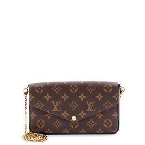 Louis Vuitton Felicie Pochette Canvas #241039L15B